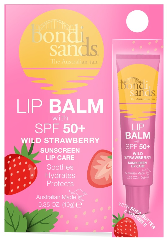 Image of Bondi Sands Lip Balm SPF50+ Wild Strawberry