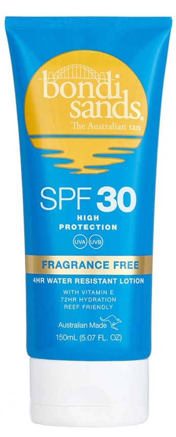 Image of Bondi Sands SPF30 High Protection Fragrance Free Water Resistant Lotion