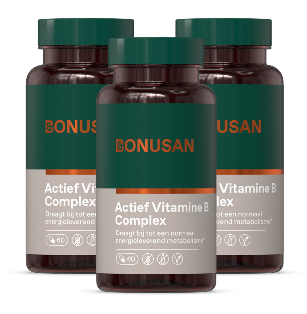 Bonusan Actief Vitamine B Complex Capsules Multiverpakking