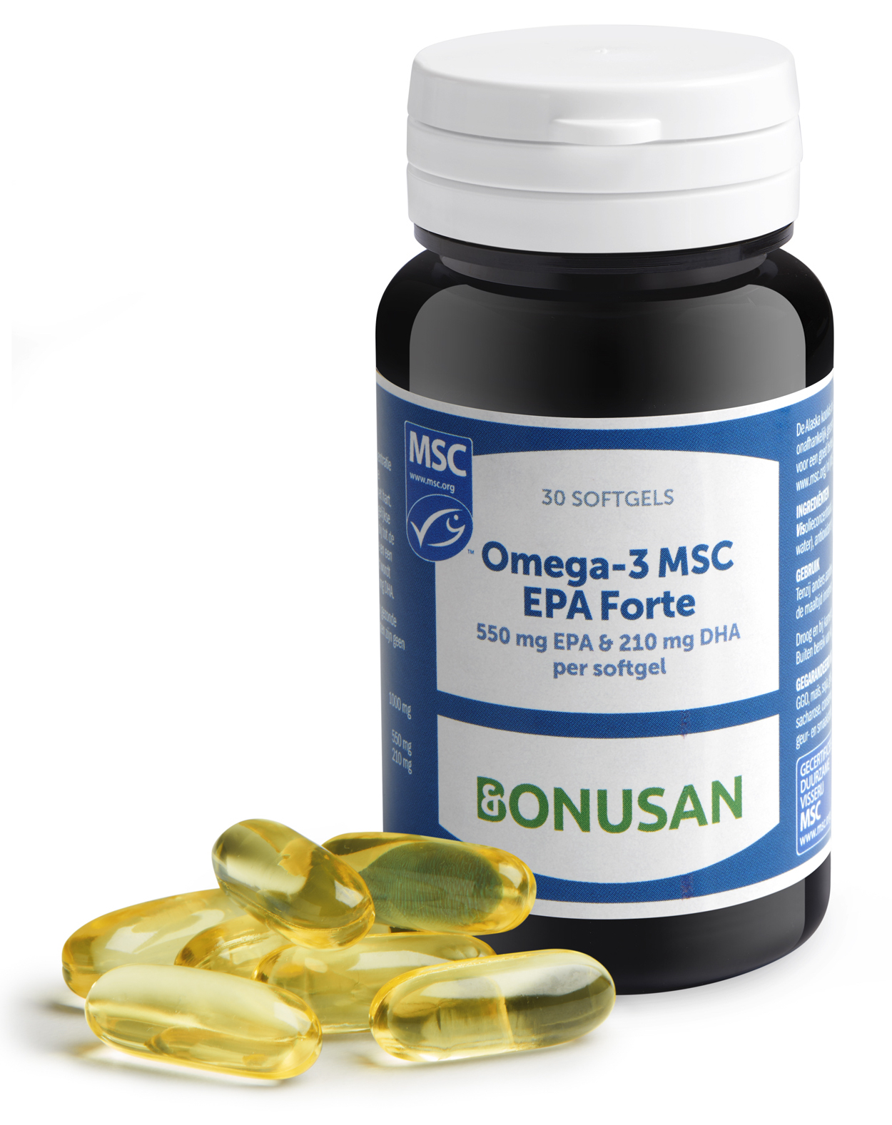 Afbeelding van Bonusan Omega-3 MSC EPA Forte Softgels