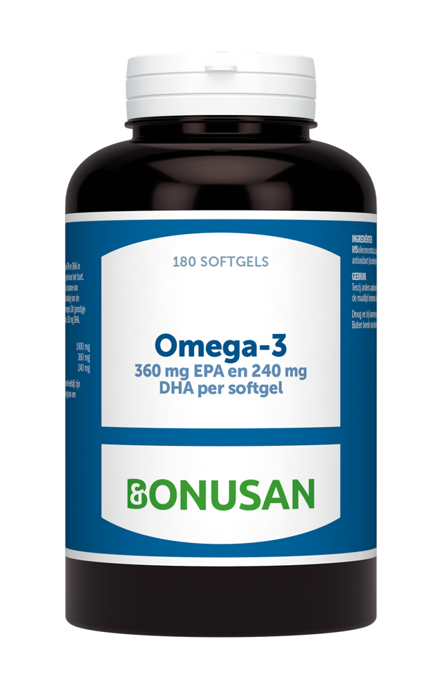 Afbeelding van Bonusan Omega-3 360mg EPA 240mg DHA Softgels