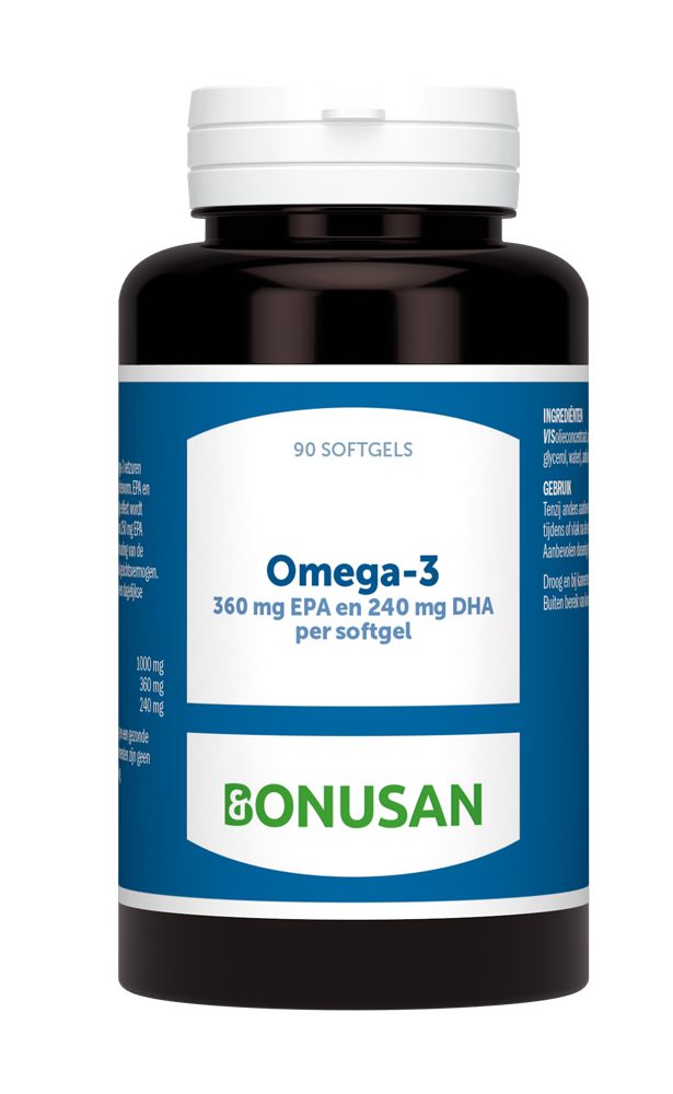 Afbeelding van Bonusan Omega-3 360mg EPA 240mg DHA Softgels