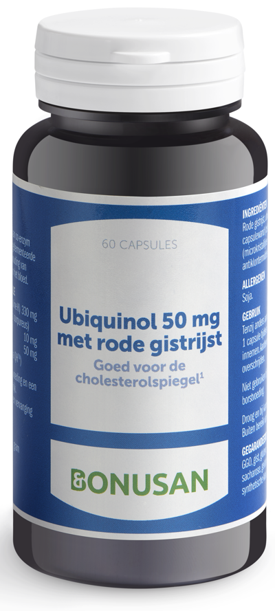 Bonusan Ubiquinol 50mg Rode Gist Capsules