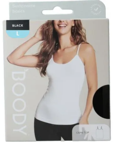 Boody Cami Top Zwart L afbeelding