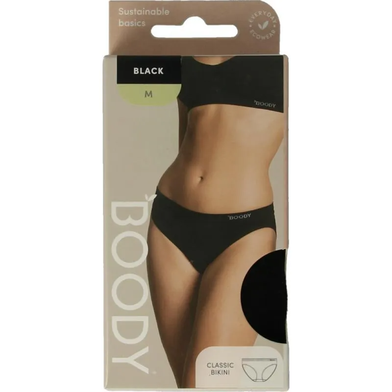 Boody Classic Bikinislip Zwart M afbeelding