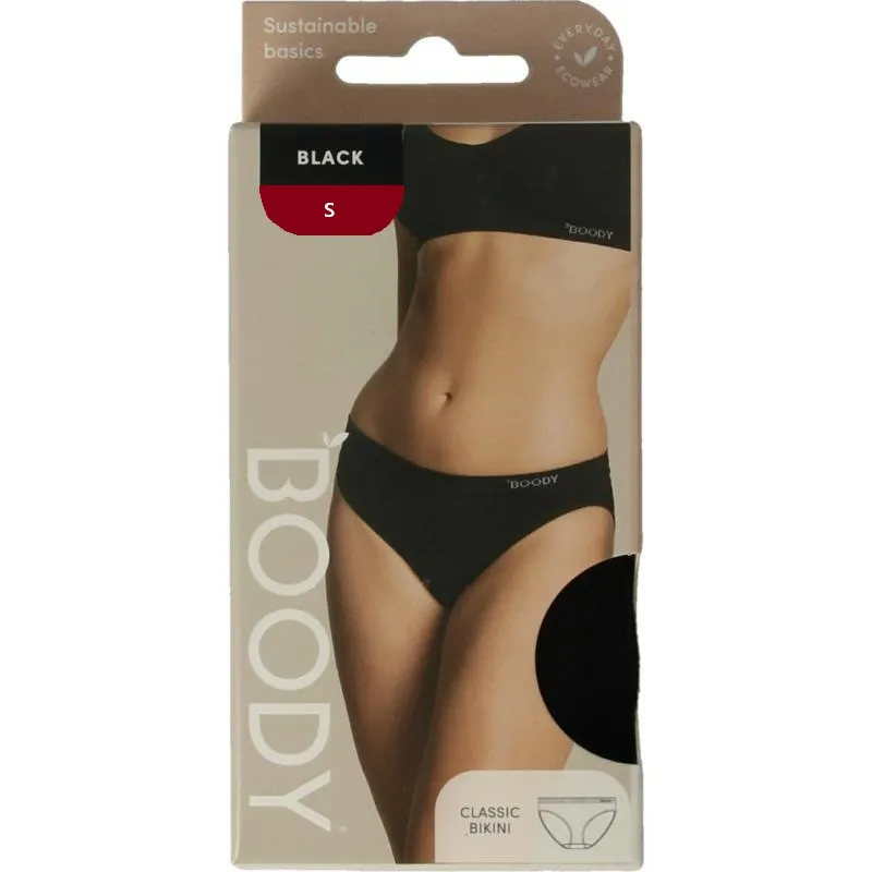 Boody Classic Bikinislip Zwart S afbeelding