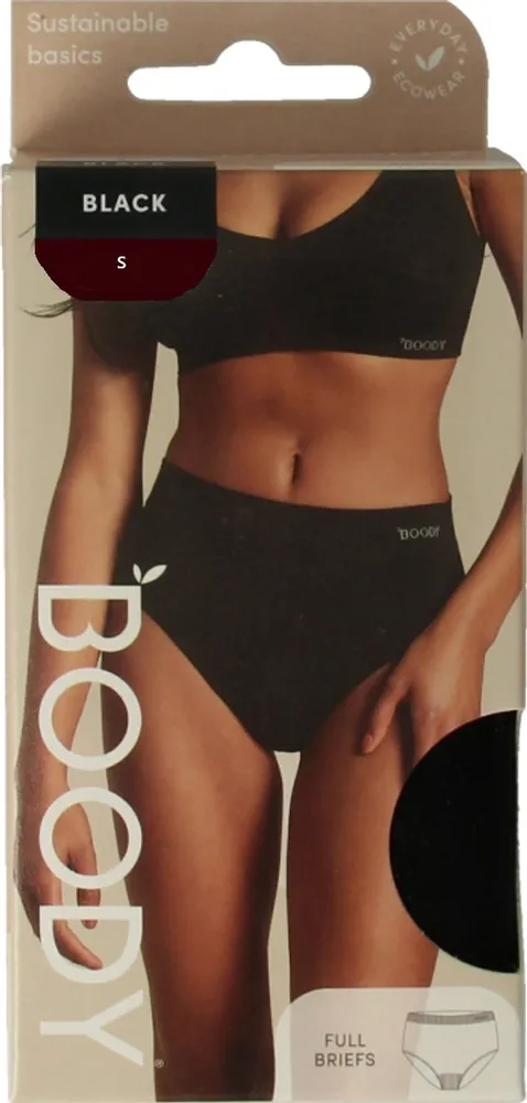 Boody Full Brief Taille Slip Zwart S afbeelding