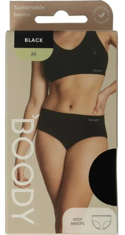 Boody Midi Heupslip Zwart M afbeelding