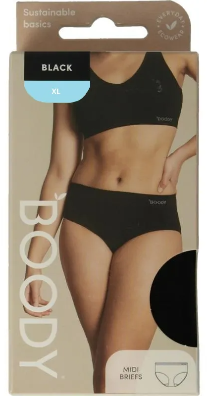 Boody Midi Heupslip Zwart XL afbeelding