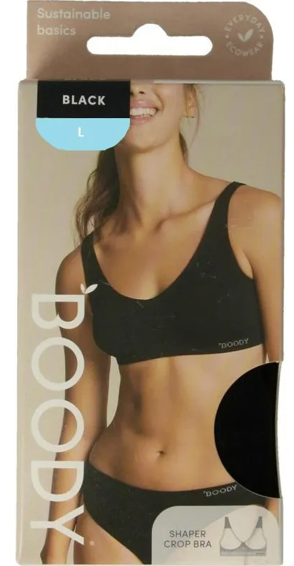 Boody Shaper Crop BH Zwart L afbeelding