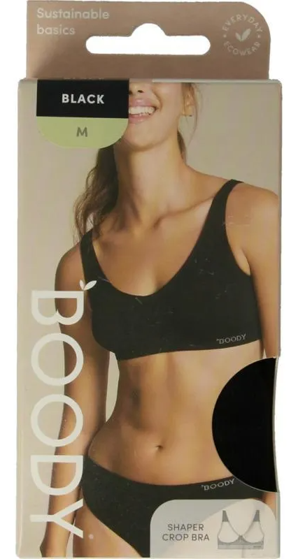Boody Shaper Crop BH Zwart M afbeelding