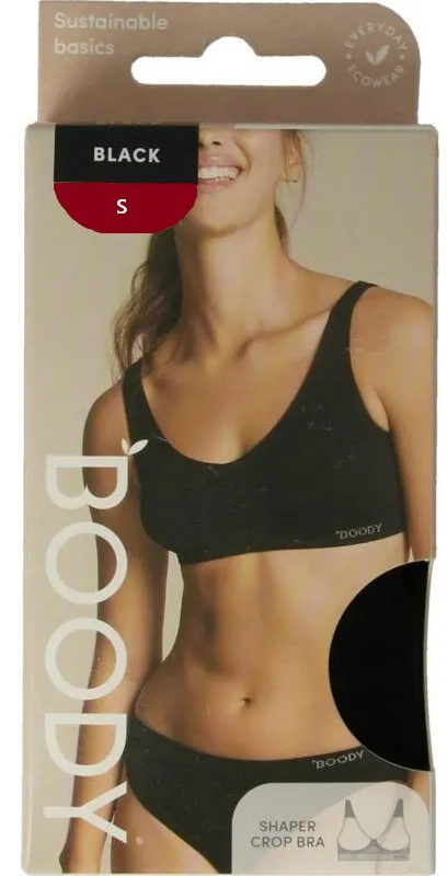 Boody Shaper Crop BH Zwart S afbeelding