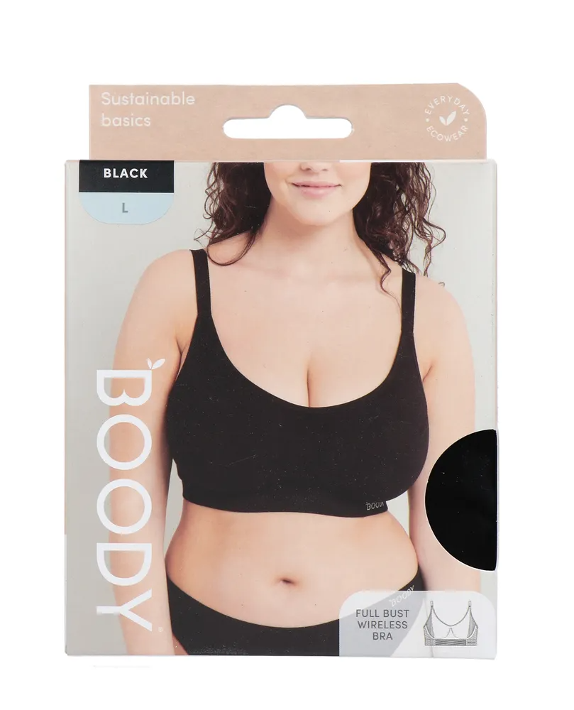 Boody Volle Cup BH Zwart L afbeelding
