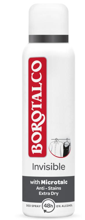 Borotalco Deodorant Invisible Spray