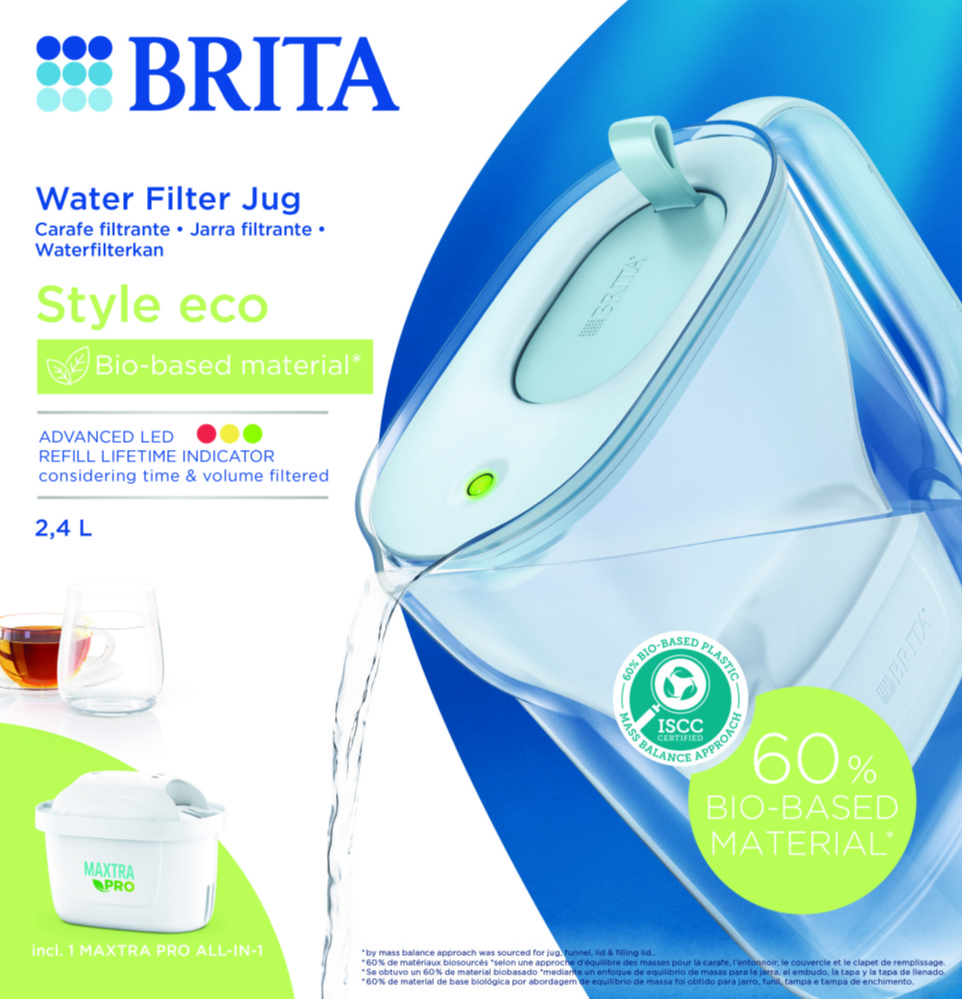 Brita Eco Waterfilterkan Blauw