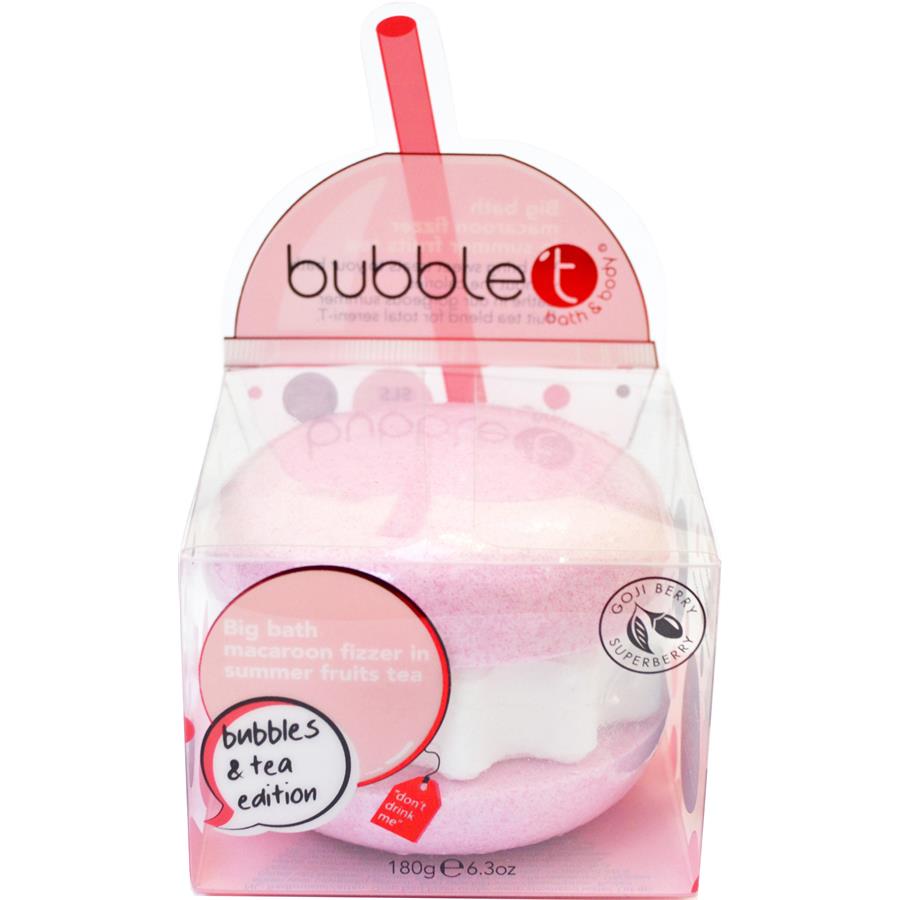 Bubble T Bubbles & Tea Big Bath Macaron Fizzer
