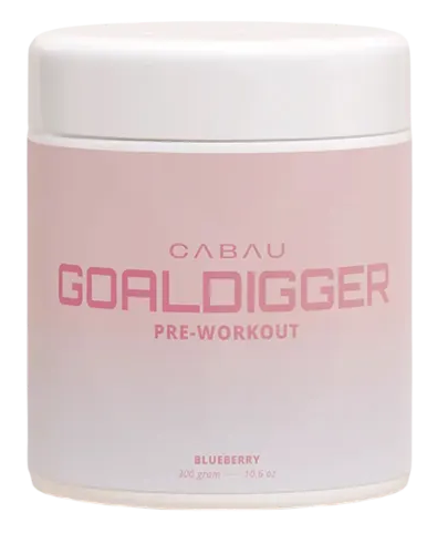 Cabau Goaldigger Pre-Workout Blueberry afbeelding