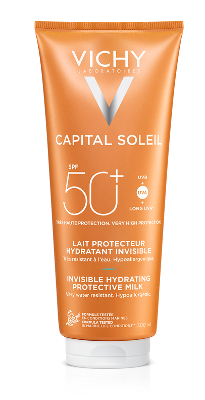 Vichy Capital Soleil Invisible Hydrating Protective Milk SPF50+ afbeelding