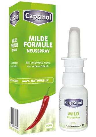Capsinol Neusspray Mild 20ml afbeelding