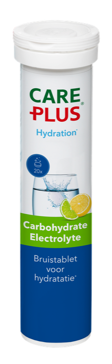 Care Plus Carbohydrate Electrolyte Bruistablet Lemon