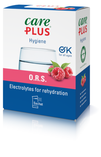 Care Plus O.R.S. Oral Rehydration Salt Framboos afbeelding