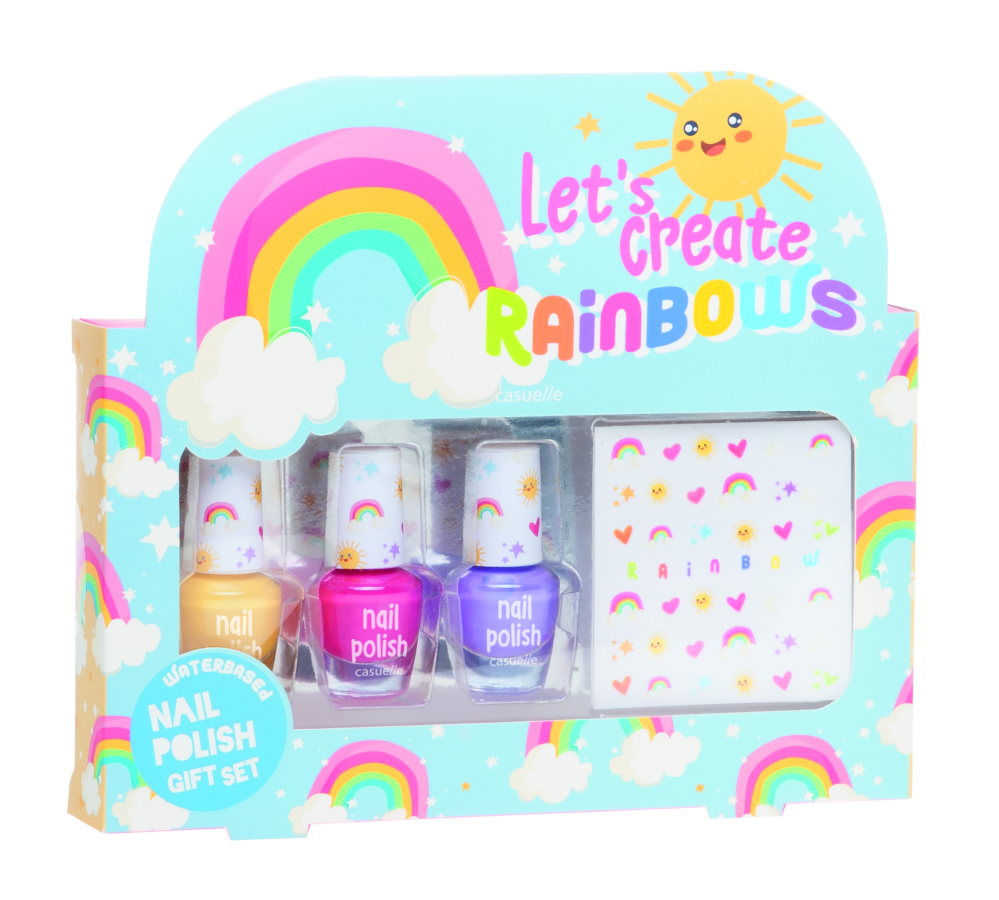 Casuelle Regenboog Nagellak Giftset