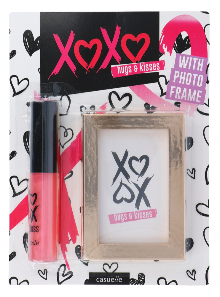 Casuelle Xoxo Geschenkset Lipgloss & Fotolijst