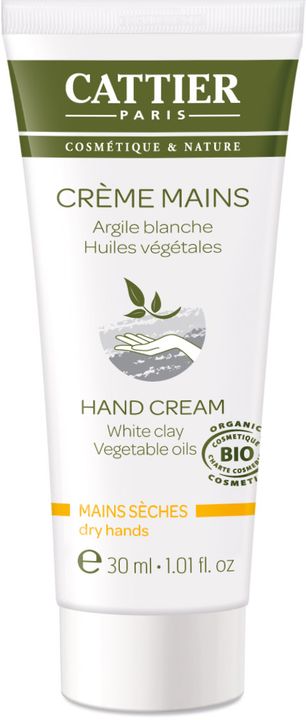 Cattier Handcreme Witte Klei