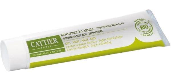 Cattier Toothpaste With Clay Anis afbeelding