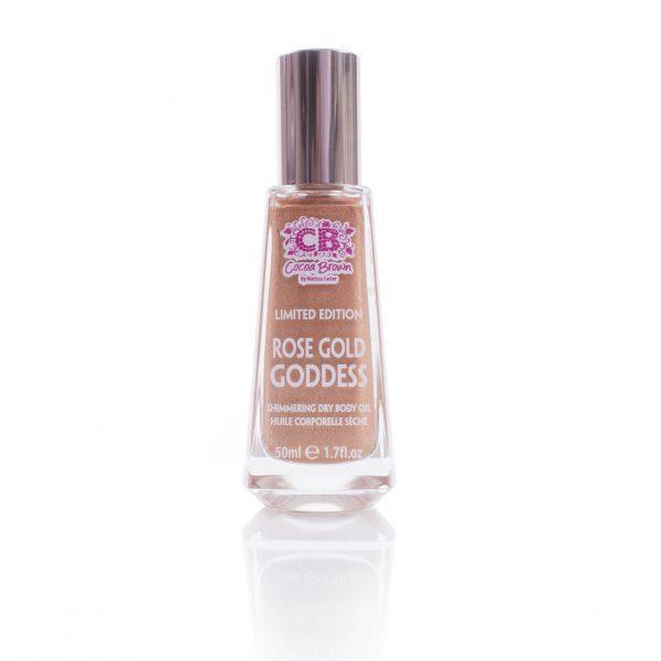 Cocoa Brown Rose Gold Goddess Shimmer Olie