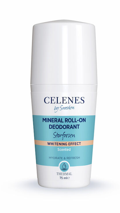 Celenes by Sweden Mineral Roll-On Deodorant Scented Storforsen afbeelding