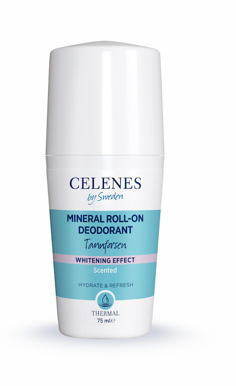 Celenes Tannforsen Scented Mineral Roll-On Deodorant