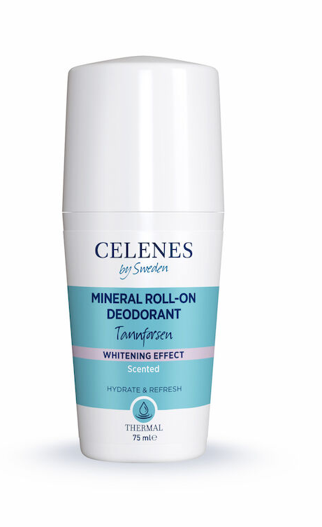 Celenes by Sweden Mineral Roll-On Deodorant Scented Tannforsen afbeelding