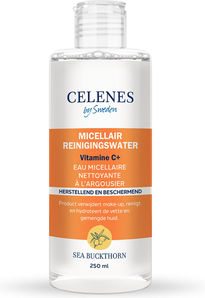 Celenes by Sweden Sea Buckthorn Micellair Reinigingswater - Vette/Gecombineerde Huid