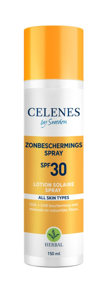 Image of Celenes by Sweden SPF30+ Herbal Zonbeschermingsspray