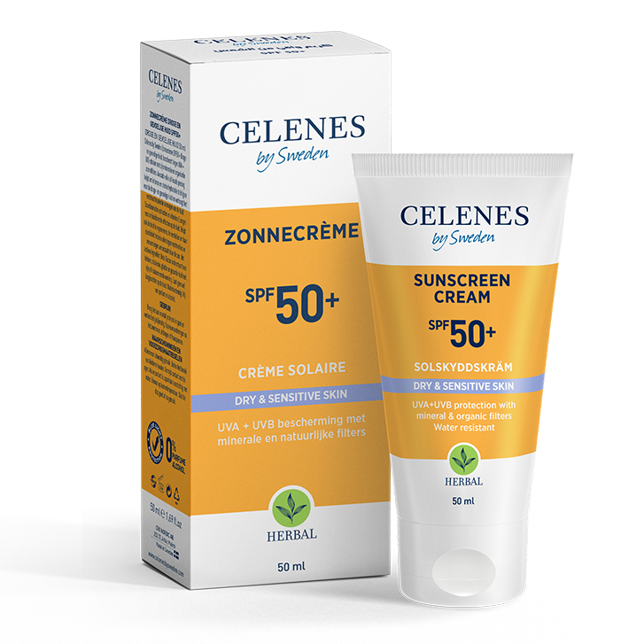 Celenes Zonnecrème Sensitive SPF50+ afbeelding