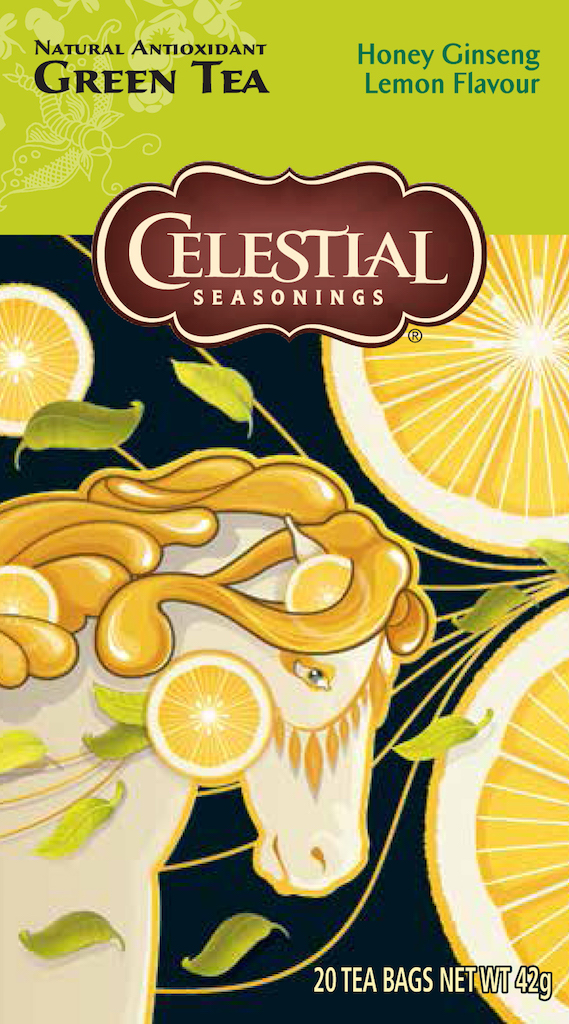Celestial Seasonings Honey Lemon Ginsenggreen Tea