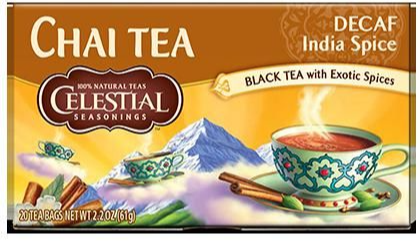 Celestial Seasonings India Spice Chai Tea Decaf