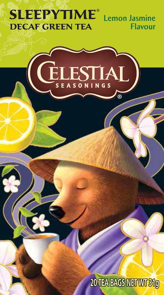 Celestial Seasonings Sleepy Time Decafe Groene Thee Citroen Jasmine