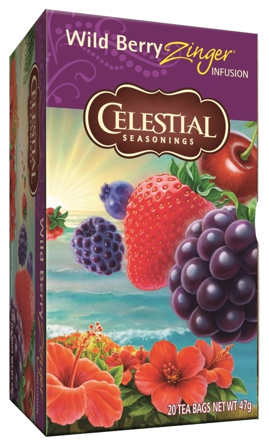 Celestial Seasonings Wild Berry Zinger Infusion afbeelding