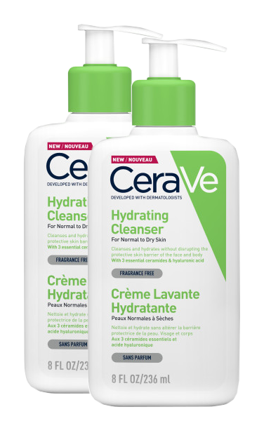 CeraVe Hydraterende Reinigingscrème Duoverpakking