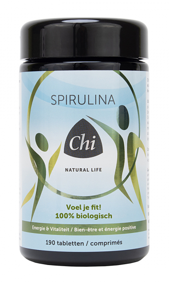 Chi Natural Life Spirulina 500mg Tabletten afbeelding