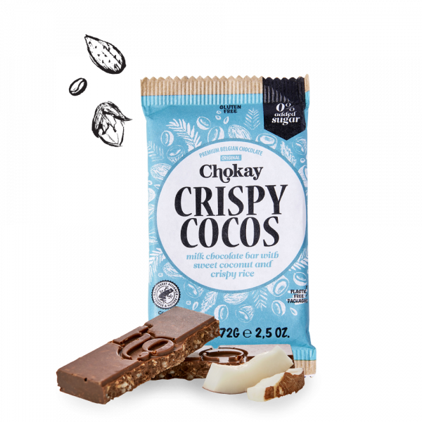 Chokay Melkchocolade Crispy Cocos