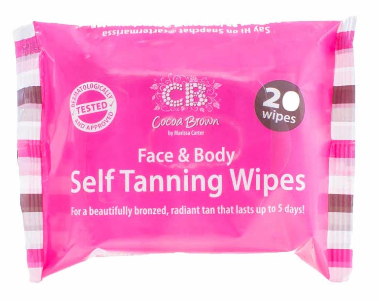 Cocoa Brown Self Tanning Wipes