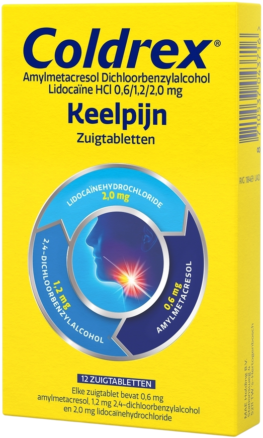 Coldrex Keelpijn Zuigtabletten