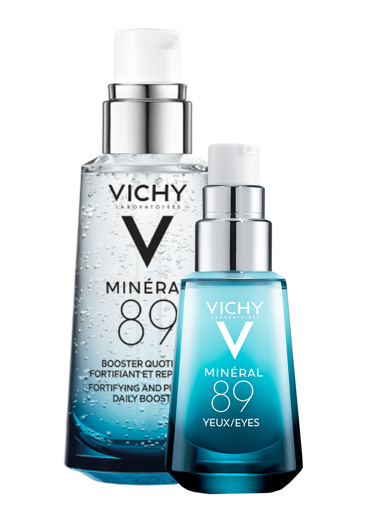Vichy Mineral 89 ogen + Mineral 89 Serum Booster Combi Set