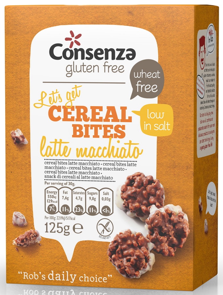 Image of Consenza Cereal Bites Latte Macchiato 