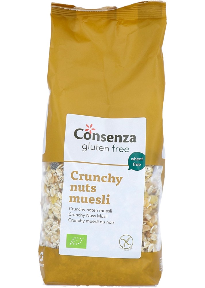 Consenza Crunchy Noten Muesli