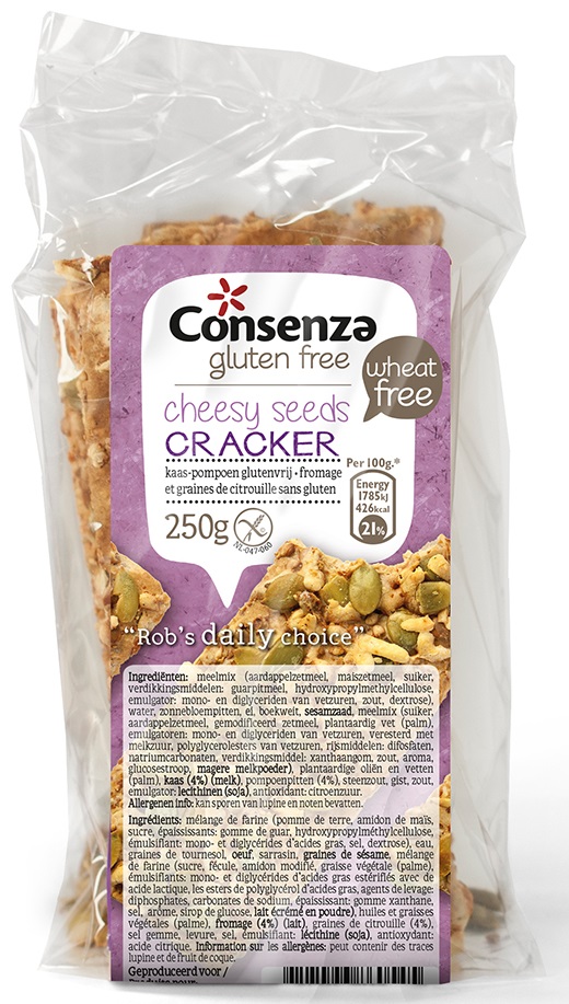 Consenza Cracker Kaas-Pompoen