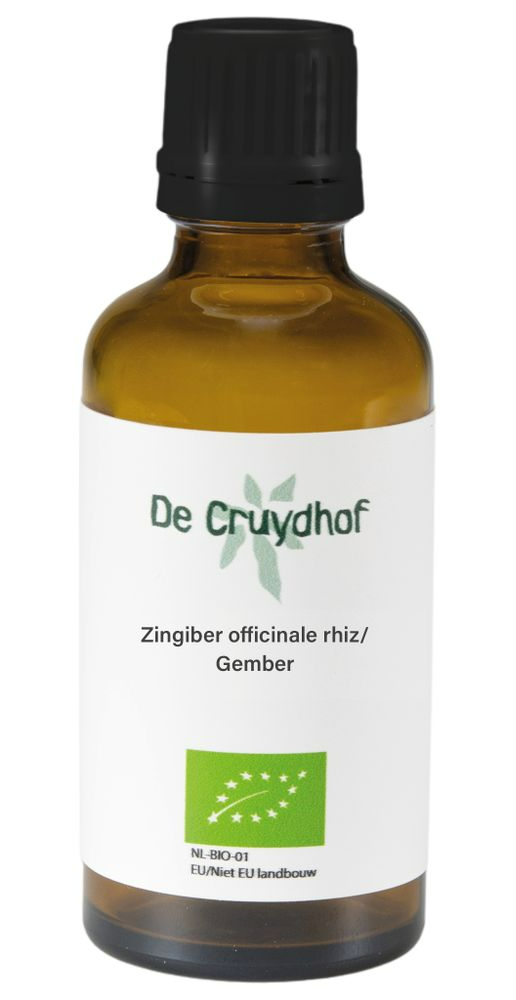 Cruydhof Zingiber Officinale Rhiz/Gember Druppels afbeelding